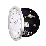 Hduacuge Wand Uhr Versteckt Sicher, Uhr Sicher Geheim Tresore Versteckt Sicher Wand Uhr Für Geheimen Stash Geld Bargeld Schmuck, Wand Uhr Fach Stash Box