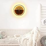 Wandskulpturen, Sicherheitszertifizierung Moderne LED-Wandleuchte, Beleuchtungskörper Lampen 36W Warmweiß 3000K Wandlampen, for Wohnzimmer Schlafzimmer Flur Home Room Decor (Color : Gold, Size : 30X30