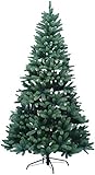 XENOTEC Premium Weihnachtsbaum 210 cm – naturgetreu – künstlicher Weihnachtsbaum – im Spritzgussverfahren hergestellt – unechter Tannenbaum – PE-Weihnachtsbaum