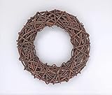 Holzmichel Rohweiden-Kranz, Türkranz, Türdekoration, Weidenkranz (40 cm)