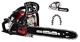 Einhell Benzin-Kettensäge GC-PC 1435 I TC Kit (1400 W, 41 cm³, OREGON-Sägekette und -Qualitätsschwert 35cm, Rückschlagschutz mit Sofort-Kettenbremse, werkzeuglose Kettenspannung & -wechsel)