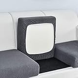 Urijk Sofa Sitzkissenbezug Sofa Couch Überzug Stretch-Elastischer Sofabezug Sofaschoner rutschfest Anti Slip Sofa Cushion Möbelbezug Bezüge für Wohnwagenpolste（1 Sitzer）