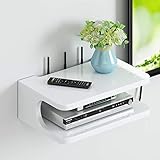 Wandregal, schwebendes Regal, Wandmontage, WLAN-Router-Regal/TV-Set-Top-Aufbewahrungsbox, Telefon-Aufbewahrungsregal, Wandbehang, Router, dekorative Box, schwebendes Regal (Farbe: D)