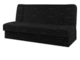 Mirjan24 Schlafsofa mit Bettkasten Hortens, Sofa mit Schlaffunktion, Polstersofa, Bettsofa, Couch, Bettfunktion, Couchgarnitur, Dauerschläfer-Sofa (Lawa 06)