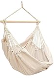 AMANKA XXL Hängesessel 185x130cm - Hängesessel 150kg Belastbar - Gartenmöbel Hängesessel Outdoor 2 Personen Hänge Outdoor Sessel Jugendzimmer Mädchen - Sitzsack zum Hängen Schaukel Garten Erwachsene