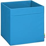 Storanda | Aufbewahrungsbox MIO | Extra Stabile Ausführung | Faltbox | Korb | 33x33x33 cm | Türkis