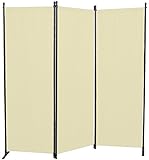 Angerer Paravent 3-TLG. PE beige