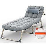 XLLLL Liegestuhl Garten Klappbar Extra Breiter Sonnenliege Zero Gravity Mit Kissen-Unterstützung 200kg Für Garten Balkon Strand Camping Urlaub Relaxstuhl,C