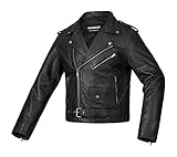 Bohmberg !Exclusive! Schwere, Wertige Lederjacke_!Kein Leichtgewicht! 100% Echtleder- Zeitloser KlassikerRetro Biker Jacke - Highwayjacke - Brandostyle-Oldschool Gr.XL