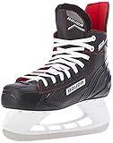 BAUER Herren Eishockey Schlittschuhe NS Senior, schwarz/rot, 43 EU