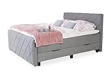Sun Garden Boxspringbett Chester (LF 180x200 cm) LF 180x200 cm Boxspringbett Box-Spring-Bett Doppelbett