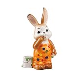 Goebel Meister Klecks Osterhase, Steingut, Mehrfarbig, 15x8,5x6cm