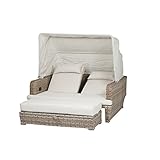 Siena Garden Lobos Loungeinsel, Natur, 140 x 150 x 72 cm