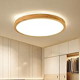 Deckenleuchten für das Bad , LED-Panel Deckenleuchte , Deckenlampe rund , in drei Farben einstellbar, energiesparende Beleuchtung, geeignet für Schlafzimmer, Wohnzimmer, Badezimmer ( Color : White , S