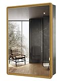 FUMANGO Medizinschrank aus Holz (GLOD, FMG-C2230G)