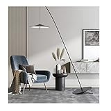 SUNESA Stehleuchte Stehlampen-Display im Wohnzimmer mit einer einfachen schwarzen Stehlampe mit Tumbler-Design (ohne Lichtquelle) Leseleuchte