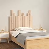 TEKEET Home Furniture Wand-Kopfteil, 82,5 x 3 x 80 cm, Kiefer