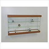 VM ART DESIGN GLASS BY VETRERIA MICELI Glashängevitrine Ethnic Style VMEBR6HT (Cherry Wood)