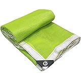Schattierungsnetz,Markisen,Sun Netting,Sonnenschutzgitter,Überdachungen Zeltstoff Plane Segel,Geeignet Für UV-beständigen Schutz Privatsphäre (Color : Green-, Size : 1x6m)