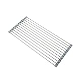 Yolispa Abtropfgestell für Geschirr, 50,1 x 34,8 cm, aufrollbar, tragbar, faltbar, Küchenhelfer