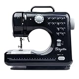 Nordic ProStore Nähmaschinen Standard, leichte kleine nähmaschine, Nähmaschine für Anfänger, 12 eingebaute Stiche, einfach zu bedienen