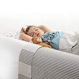 BANBALOO MAX- Sicherheitsbarriere für Kinderbetten Absturzsicherung für Kinder/Rutschfestes Schaumstoffgeländer mit Matratzenschutz aus wasserdichter Baumwolle, für Doppel- und Klappbetten, 90-150 cm