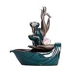 Tischbrunnen, kreative Wasserbrunnen-Dekoration, Keramik, Glück, Feng Shui, Wohnzimmer, Büro, Zuhause, Kunsthandwerk, Zen-Geschenk