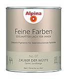 Alpina Feine Farben Lack No. 07 Zauber der Wüste edelmatt 750ml - Zartes Sandbeige