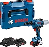 Bosch Professional 18V System Akku-Nietpistole GRG 18V-16 C (Zugkraft max. 16.000 N, Hublänge 25 mm, 2x ProCORE18V 4.0Ah Akku, Ladegerät GAL 18V-40, in L-BOXX 136)