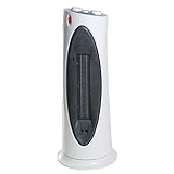Keramik-Heizlüfter C220 TLS, 2in1 elektrisches Heizgerät mit Lüftungsfunktion & Thermostat, inkl. Fernbedienung, Luftfilter, stufenlos einstellbar, 2000 W