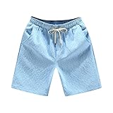 Dhyuen Jogginghose Herren Running Tennis Sommer Sport Hose Für Männer Lässige Freizeit Jogginghose Wanderhose Kurze Hose Abeitshose Casual Outdoor Sporthose Laufshorts Cargohose Short（XL,3-Blue）