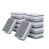 beeyuk Reinigungsschwamm für die Küche, doppelseitig, multifunktional, mit starker Wasseraufnahme, um hartnäckige Flecken auf Töpfen und Pfannen zu entfernen