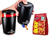 snagger DOPPELPACK - Der Snackspender/saubere Hände beim snacken/geeignet für Erdnüsse, NicNacs, UVM/Gamer Geschenk, Geschenke für Männer Frauen, Nicnac Spender / (Doppelpack-Classic)