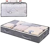 manchas Faltbare Unterbetttaschen - Organisatoren für Aufbewahrungsbehälter mit großem Fassungsvermögen | Faltbarer, stapelbarer Kleiderorganisator mit großer Kapazität für Kleidung, Schuhe, Decken