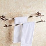 Europäischen Stil Badezimmer Handtuchhalter,vintage Handtuchhalter Handtuchregal,stabile Handtuchstange Badezimmer Zubehör F