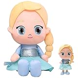 FISAPBXC Prinzessin ELSA Plüschpuppe Lovely ELSA Crystal Super Soft Plush Toy Cartoon Plüsch Geschenk Party Supplies Home Decoration 30cm