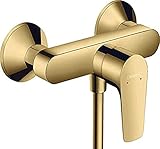 hansgrohe Duscharmatur Talis E (Aufputz Duschmischer, für 1 Funktion) Polished Gold Optik
