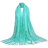 Kopftuch Tuch Haarbänder Cowboy Chiffon Halstuch Schal Bandana Schutzhülle Stirnband Damen s Wickeln Sie Mode-weichen Schals Frauen Soft Cute Schal Mädchen Mütze weicher Schal