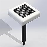 BAFAFA Solar-Bodenleuchten for den Außenbereich, mehrfarbige, wasserdichte Solar-Gartenscheibenleuchten, for Wege, Landschaften, Gehwege, Terrassen, Auffahrten Lichter (Color : Square Colorful, Size