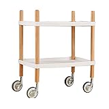 Serving Trolley Kitchen Trolley Kitchen Trolley,Kitchen Trolley,Bar Trolley (White) ()