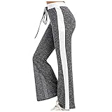 YUHAOTIN Sportleggings Arbeitshose Damen Weiß 7/8 Kurze Hosen Damen Sommer High Waist Latzhose Damen Sommer Baumwolle Leggings Damen High Waist Baumwolle 7/8 Sporthose Damen Shorts