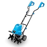 Bituxx Elektro Gartenfräse Bodenhacke Motorhacke Bodenfräse Kultivator 1500W 40cm Arbeitsbreite