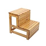 BHVXW 2 Schritt Hocker for Kinder Kleinkind-Hocker for WC Potty Training rutschfesten Soft Grip for Sicherheit Wie Badezimmer Potty Hocker und Küche Trittschemel