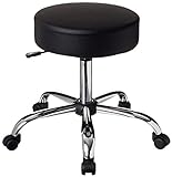 Boss Office Products Be Well Medical Spa-Hocker, Schwarz