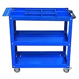 J. SCT-5 Service-Werkzeugwagen/3 Tabletts Roll-Utility-Wagen Wagen/Werkstatt-Werkzeugwagen Mobile Storage Cabinet Organizer Dollies/Werkzeug-Aufbewahrungswagen