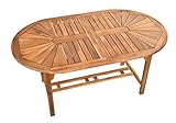 Mercurius | Möbel Outdoor Table Tisch Marsylia Akazienholz Ausziehbar