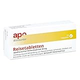 Reisetabletten Dimenhydrinat 50 mg Tabletten gegen Reiseübelkeit 20 stk