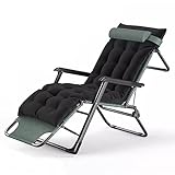 GOGUANG Tragbarer Klapp-Liegestuhl, Garten-Sonnenliege Sunnath-Bett, Freizeitliege für den Außenbereich, Verstellbarer Lounge-Sessel für Büro, Pool, Terrasse, Balkon, Strand, Grün(Color:YH-03)