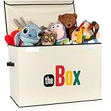 theBOX Spielzeugkiste Spielzeugtruhe Kinder - Trennwand [Ultra Stabil] Spielkiste Spielzeugbox Aufbewahrungsbox mit Deckel - Kinderzimmer Spielzeug