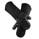 Yardwe 2-Teiliges Mikrowellen-Handschuh-Grill-Set Grillhandschuhe Ofenpfannen-Set Kochhandschuh Verbrühschutz-Handschuh Backhandschuh Handschuhe Zum Kochen Küche Kochhandschuhe